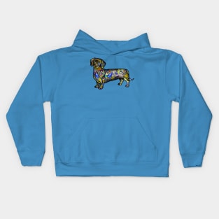 Wild Dachshund Kids Hoodie